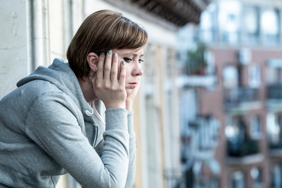 a young woman struggles to conceal percocet abuse