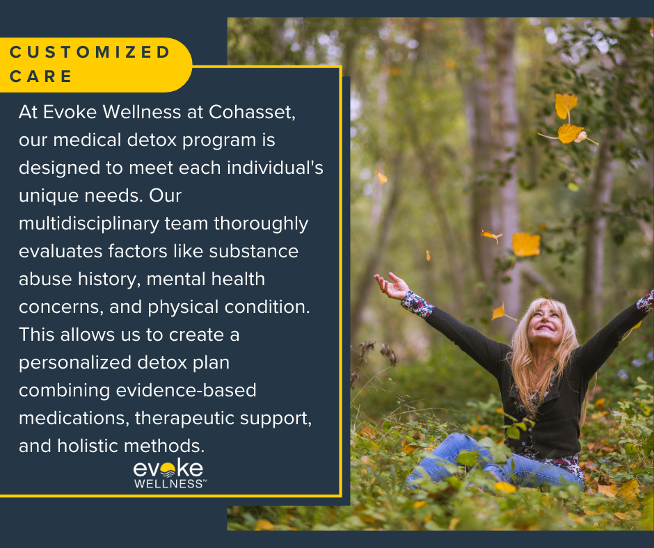 customized care at evoke cohasset